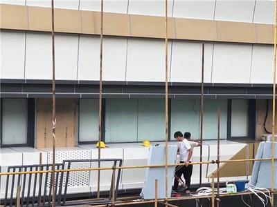 西安酒店外墻凌形鋁單板【外墻弧形收口鋁板】造型獨(dú)特